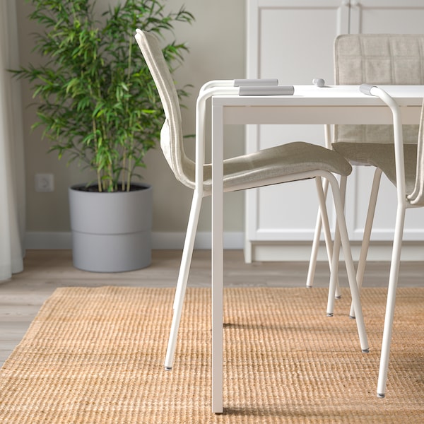 IKEA LÄKTARE conference chair Light Beige / White, Ikea Ireland | 7098YTFHR