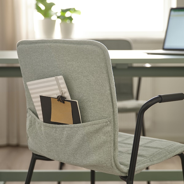 IKEA LÄKTARE conference chair Light Green / Black, Ikea Ireland | 1347LDOSE