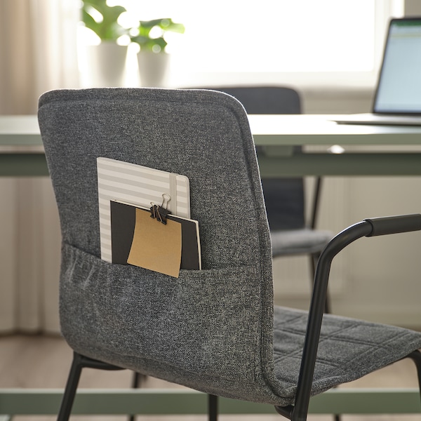IKEA LÄKTARE conference chair Medium Gray / Black, Ikea Ireland | 5943TPMWN