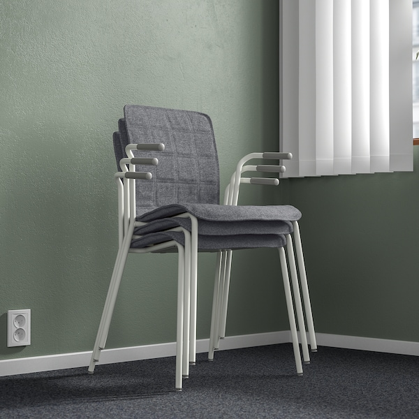 IKEA LÄKTARE conference chair Medium Gray / White, Ikea Ireland | 3125EXQNP