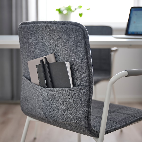 IKEA LÄKTARE conference chair Medium Gray / White, Ikea Ireland | 3125EXQNP