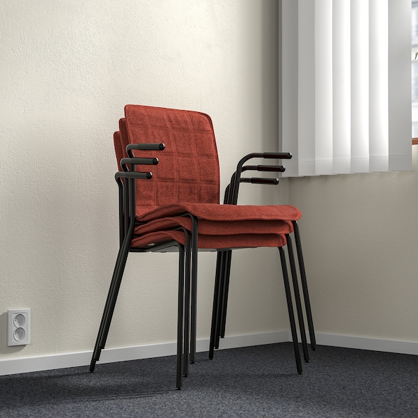 IKEA LÄKTARE conference chair Red / Black, Ikea Ireland | 0537UXJQK