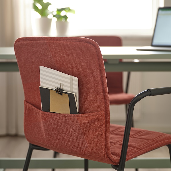 IKEA LÄKTARE conference chair Red / Black, Ikea Ireland | 0537UXJQK