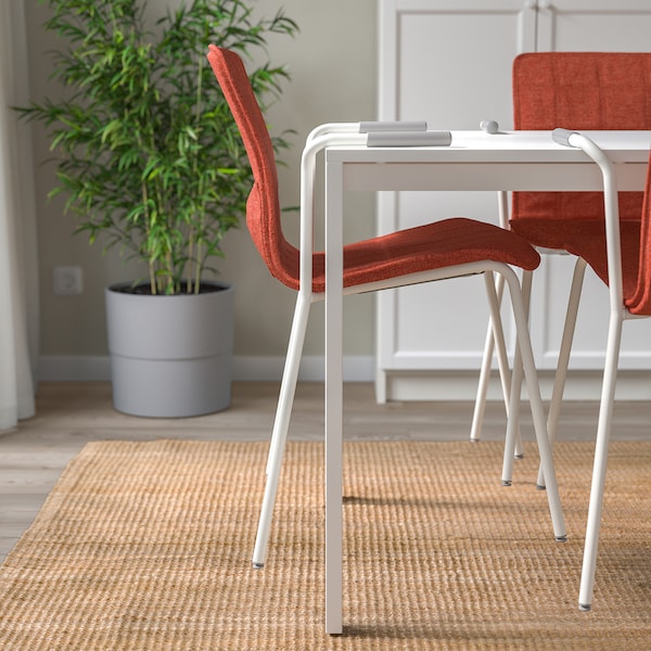 IKEA LÄKTARE conference chair Red / White, Ikea Ireland | 2405GJSVM