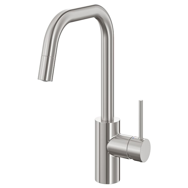IKEA ÄLMAREN kitchen faucet with pull-out spout, stainless steel color, Ikea Ireland | 5812GDQTK