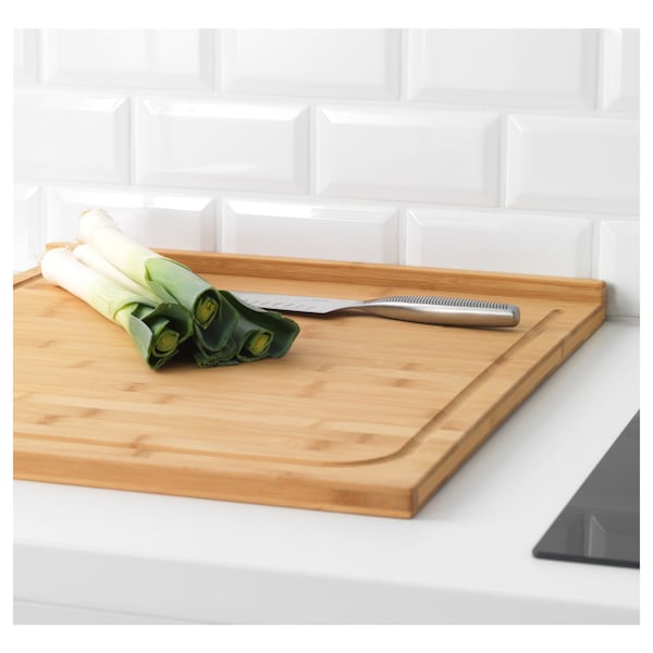 IKEA LÄMPLIG cutting board, bamboo, 18x20 ¾ in, Ikea Ireland | 5316YNKXD