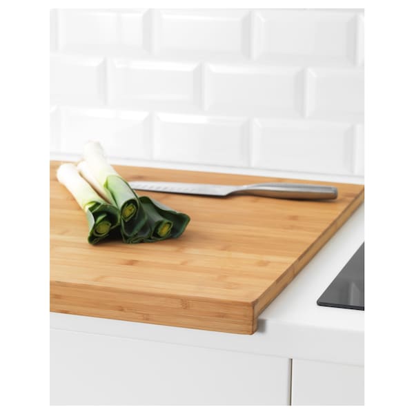 IKEA LÄMPLIG cutting board, bamboo, 18x20 ¾ in, Ikea Ireland | 5316YNKXD