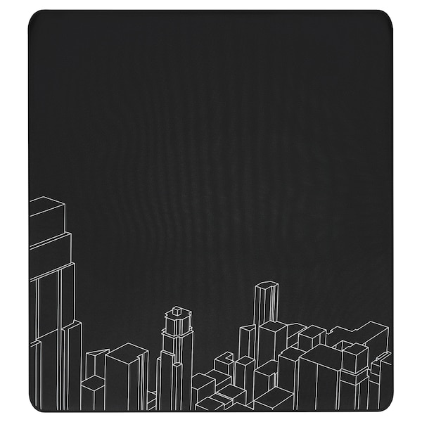 IKEA LÅNESPELARE floor protector, 43 1/4x39 3/8 in, Ikea Ireland | 8614BWGCA