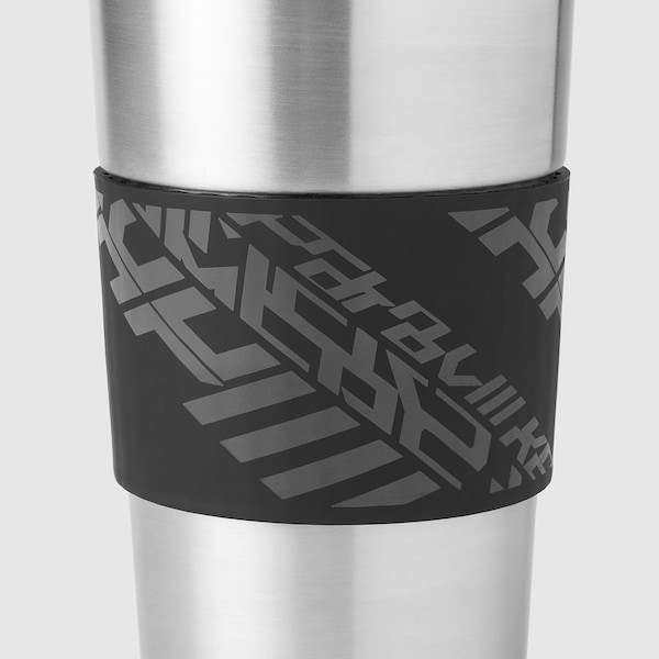 IKEA LÅNESPELARE mug and mug holder Black / Ash Veneer, Ikea Ireland | 9302LOKBG