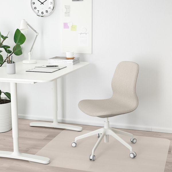 IKEA LÅNGFJÄLL conference chair Gunnared Beige / White, Ikea Ireland | 3675JCLUB