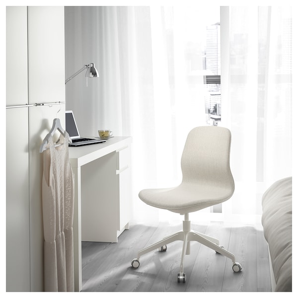 IKEA LÅNGFJÄLL conference chair Gunnared Beige / White, Ikea Ireland | 3675JCLUB