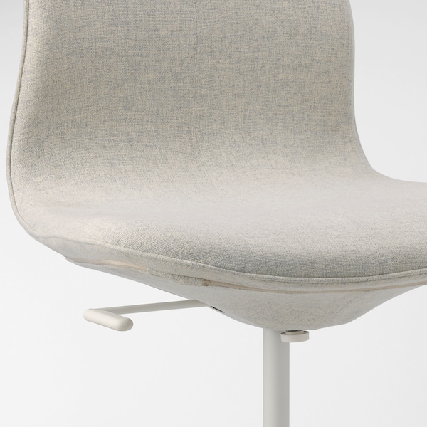 IKEA LÅNGFJÄLL conference chair Gunnared Beige / White, Ikea Ireland | 4789YUHZP