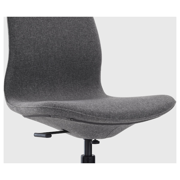 IKEA LÅNGFJÄLL conference chair Gunnared Dark Gray / Black, Ikea Ireland | 8793XSAMU
