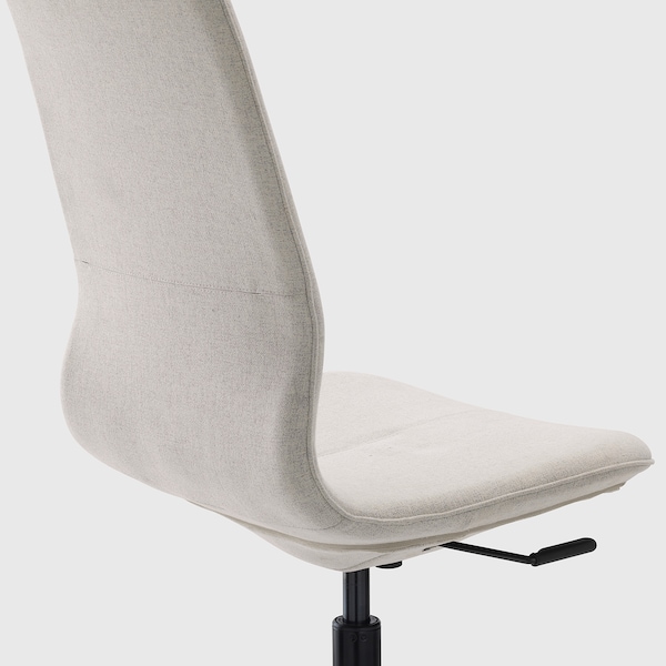 IKEA LÅNGFJÄLL conference chair, Gunnared beige/black Gunnared Beige / Black, Ikea Ireland | 2567XUZIK