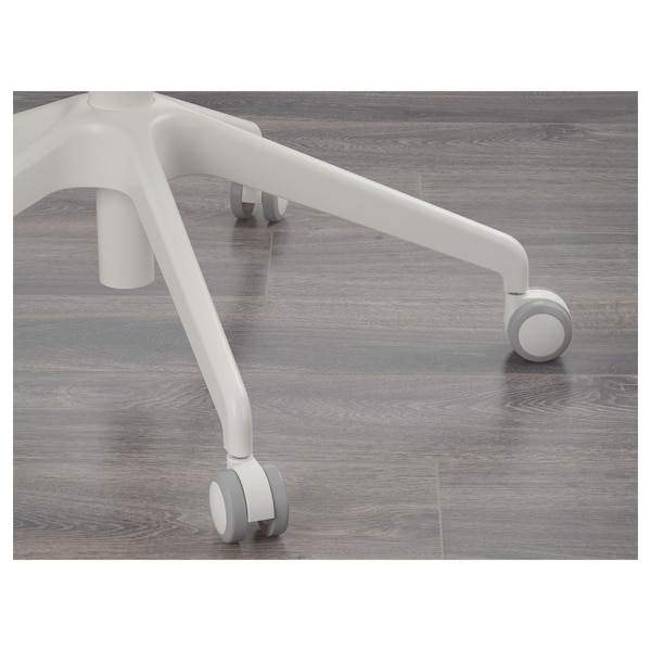 IKEA LÅNGFJÄLL conference chair with armrests Gunnared Beige / White, Ikea Ireland | 7389DUCEL