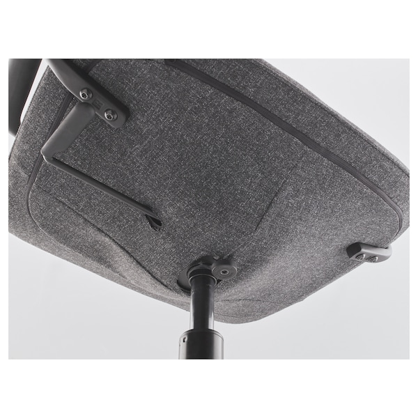 IKEA LÅNGFJÄLL conference chair with armrests Gunnared Dark Gray / Black, Ikea Ireland | 4186WAYIQ