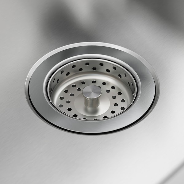 IKEA LÅNGUDDEN sink, stainless steel, 22x20 5/8 in, Ikea Ireland | 7051AJIYC