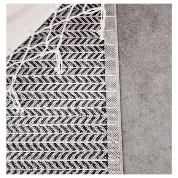 IKEA LOBBÄK rug flatwoven, in/outdoor, beige, 2'7 inx6'7 in, Ikea Ireland | 7592NYLZU
