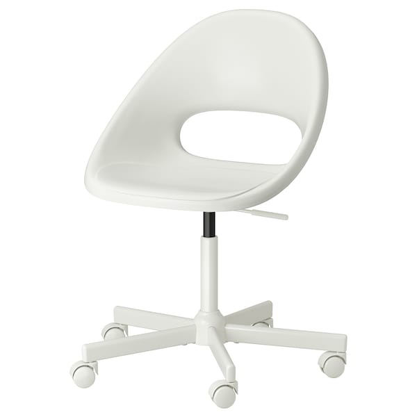 IKEA LOBERGET / MALSKÄR swivel chair White, Ikea Ireland | 3704LISMB