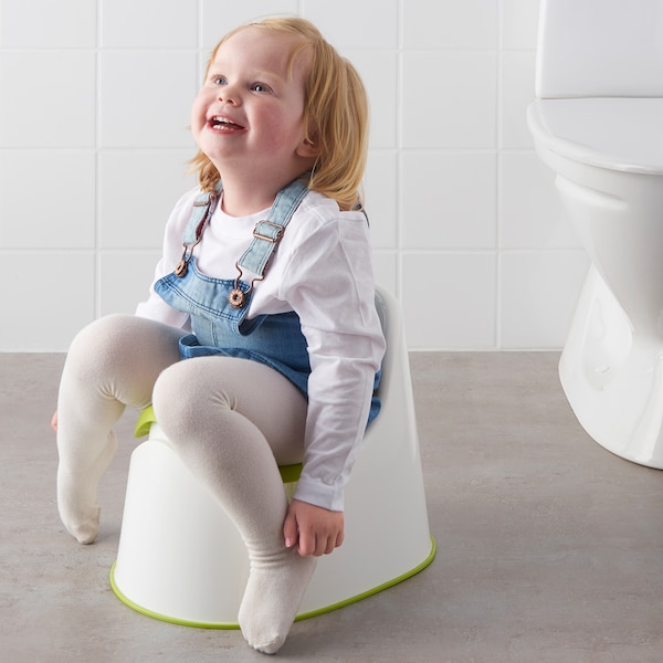 IKEA LOCKIG children's potty White / Green, Ikea Ireland | 6134FACQV