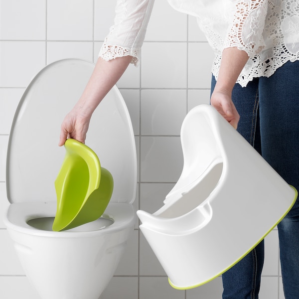 IKEA LOCKIG children's potty White / Green, Ikea Ireland | 6134FACQV