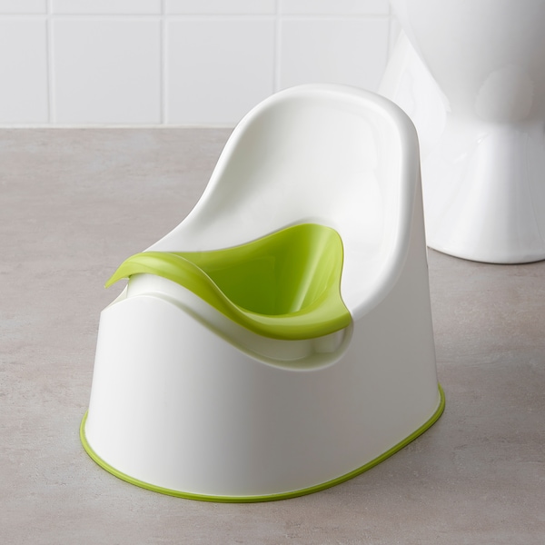IKEA LOCKIG children's potty White / Green, Ikea Ireland | 6134FACQV