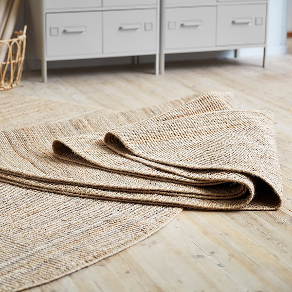 IKEA LOHALS rug, flatwoven, 7'7 in Natural, Ikea Ireland | 4856WAUXT