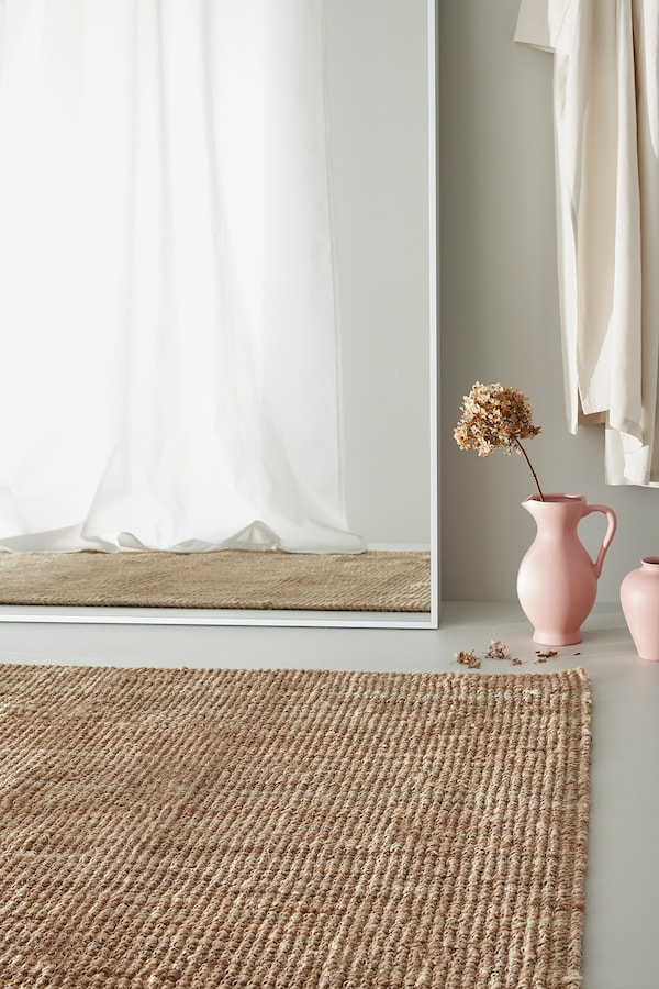 IKEA LOHALS rug, natural, 2'7 inx9'10 in Natural, Ikea Ireland | 5836CXVPW