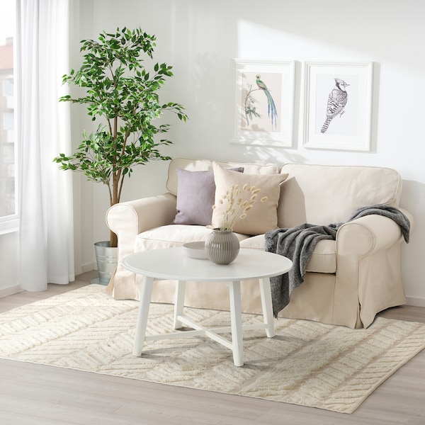 IKEA LOKALGATA rug, beige, 5'7 inx7'10 in Beige, Ikea Ireland | 8157DWZIQ