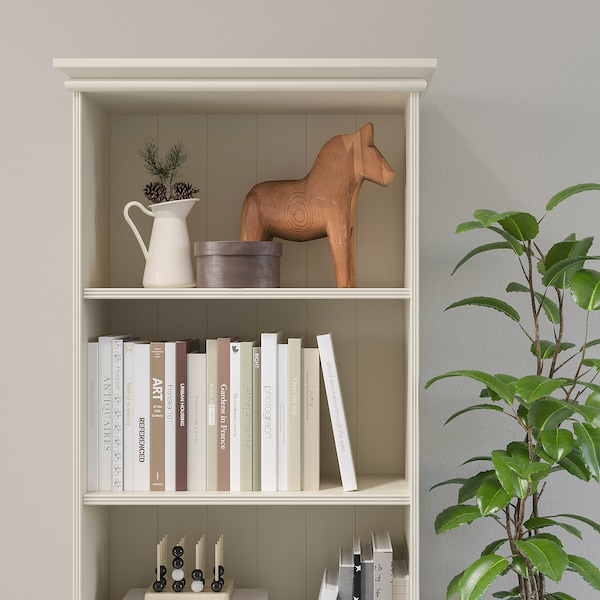 IKEA LOMMARP Bookcase, 25 5/8x78 3/8 in Light Beige, Ikea Ireland | 8451CRFTV