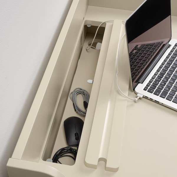 IKEA LOMMARP Desk, 35 3/8x21 1/4 in Light Beige, Ikea Ireland | 6180WJPTE