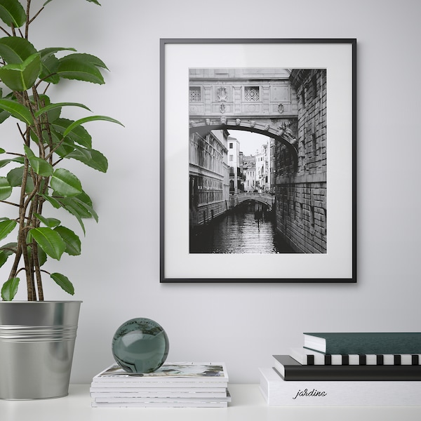 IKEA LOMVIKEN frame, 16x20 in Black, Ikea Ireland | 1206VEGRJ