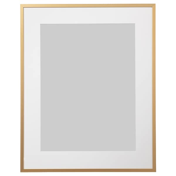 IKEA LOMVIKEN frame, 16x20 in Gold, Ikea Ireland | 7306IJMGL