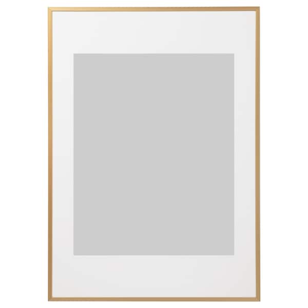 IKEA LOMVIKEN frame, 19 ¾x27 ½ in Gold, Ikea Ireland | 2168FBGIW