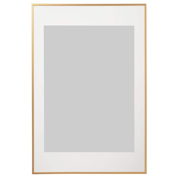 IKEA LOMVIKEN frame, 24x35 ¾ in Gold, Ikea Ireland | 0728EIHSR