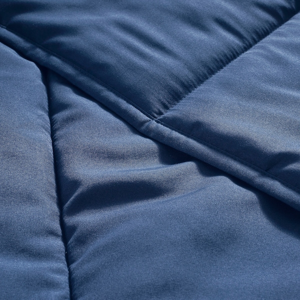 IKEA LÅSBRÄKEN comforter, Twin/Twin X-long Dark Blue, Ikea Ireland | 7018FISDL