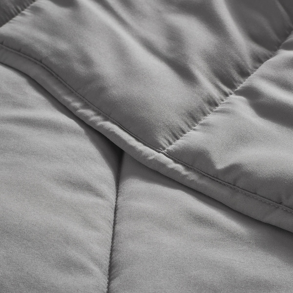 IKEA LÅSBRÄKEN comforter, Twin/Twin X-long Gray, Ikea Ireland | 8416BVIJZ