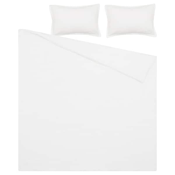IKEA LUKTVICKER comforter set, Full/Queen White, Ikea Ireland | 6371WDPTF