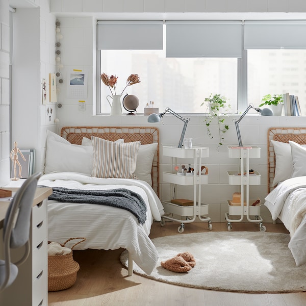 IKEA LUKTVICKER comforter set, Twin/Twin X-long White, Ikea Ireland | 7532VOQMB