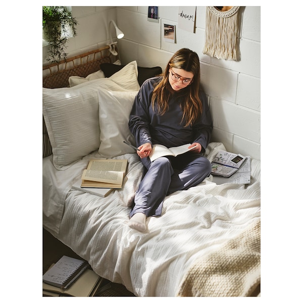 IKEA LUKTVICKER comforter set, Twin/Twin X-long White, Ikea Ireland | 7532VOQMB