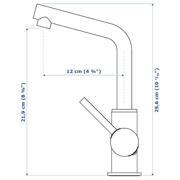 IKEA LUNDSKÄR bath faucet Black, Ikea Ireland | 5748QKTLH