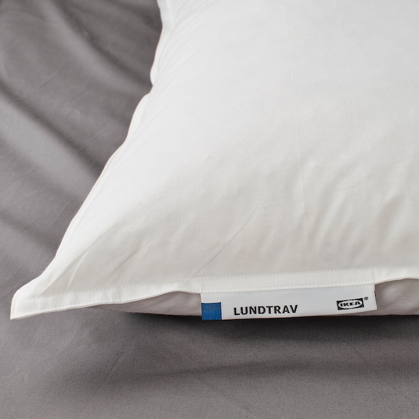 IKEA LUNDTRAV Pillow, Queen High, Ikea Ireland | 1657IDYMH