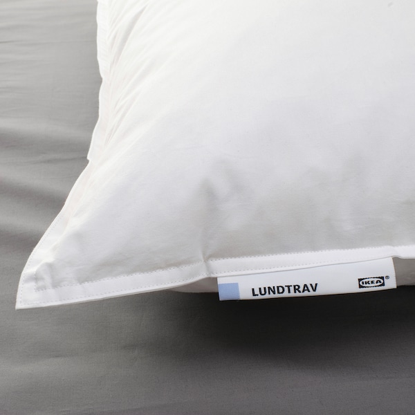 IKEA LUNDTRAV pillow, low, King Low, Ikea Ireland | 1967ELWNQ