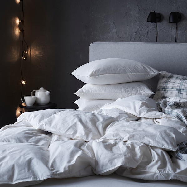 IKEA LUNDTRAV pillow, low, King Low, Ikea Ireland | 1967ELWNQ