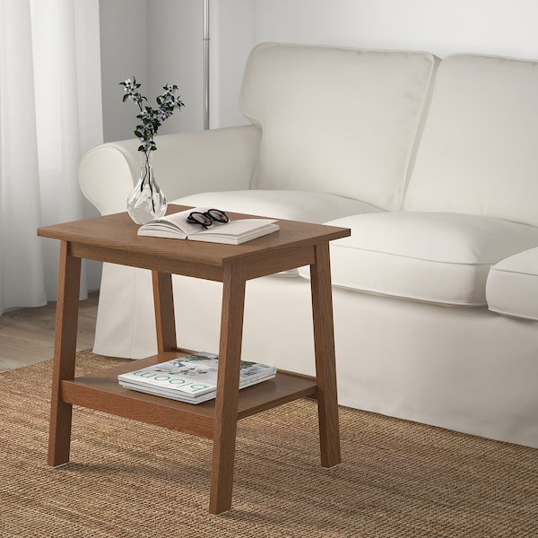 IKEA LUNNARP side table, 21 5/8x17 3/4 in Brown, Ikea Ireland | 8371QMVFN
