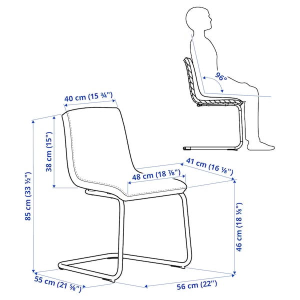 IKEA LUSTEBO chair, Viarp beige/brown, Ikea Ireland | 1083FGUOX