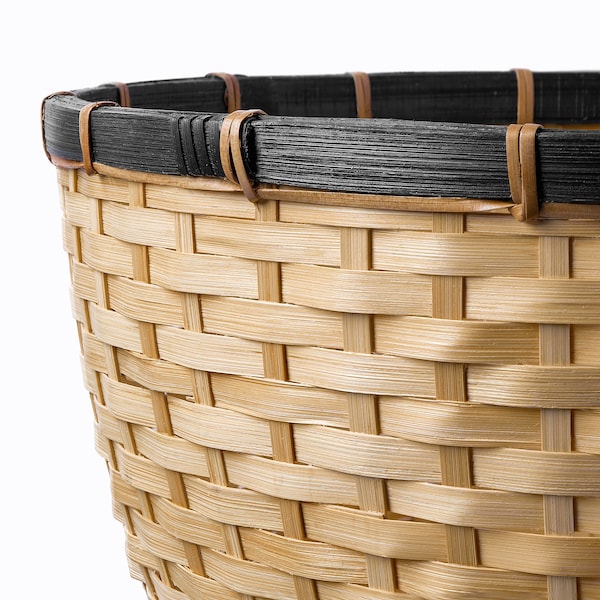 IKEA LÖVRÄFSA basket, bamboo, 19 ¾x12 ½ in, Ikea Ireland | 0478IOSRZ