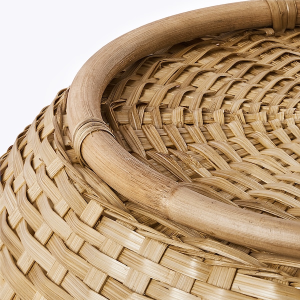 IKEA LÖVRÄFSA basket, bamboo, 19 ¾x12 ½ in, Ikea Ireland | 0478IOSRZ
