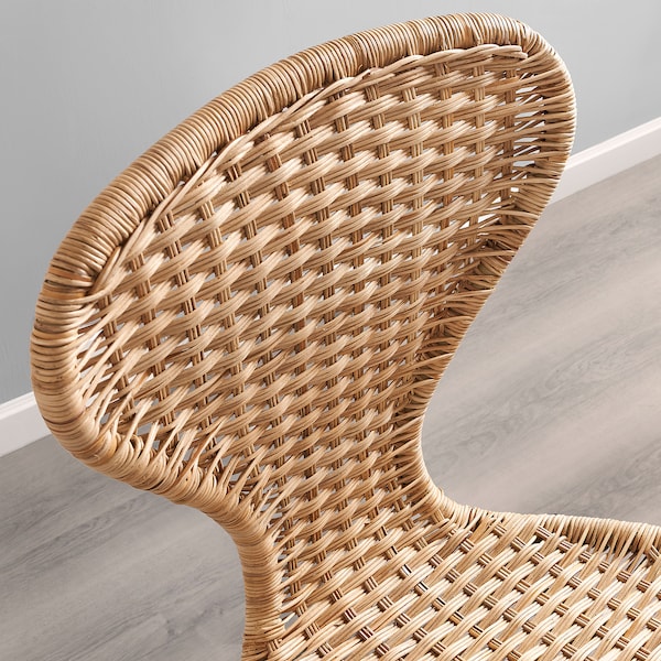 IKEA ÄLVSTA chair, handmade rattan/Sefast black Black, Ikea Ireland | 6105UPERT