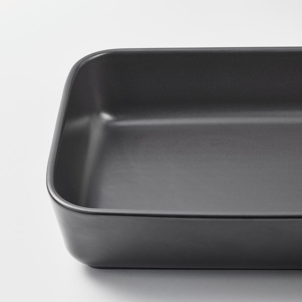 IKEA LYCKAD baking/serving dish, set of 2, dark gray, Ikea Ireland | 4973NUPGO